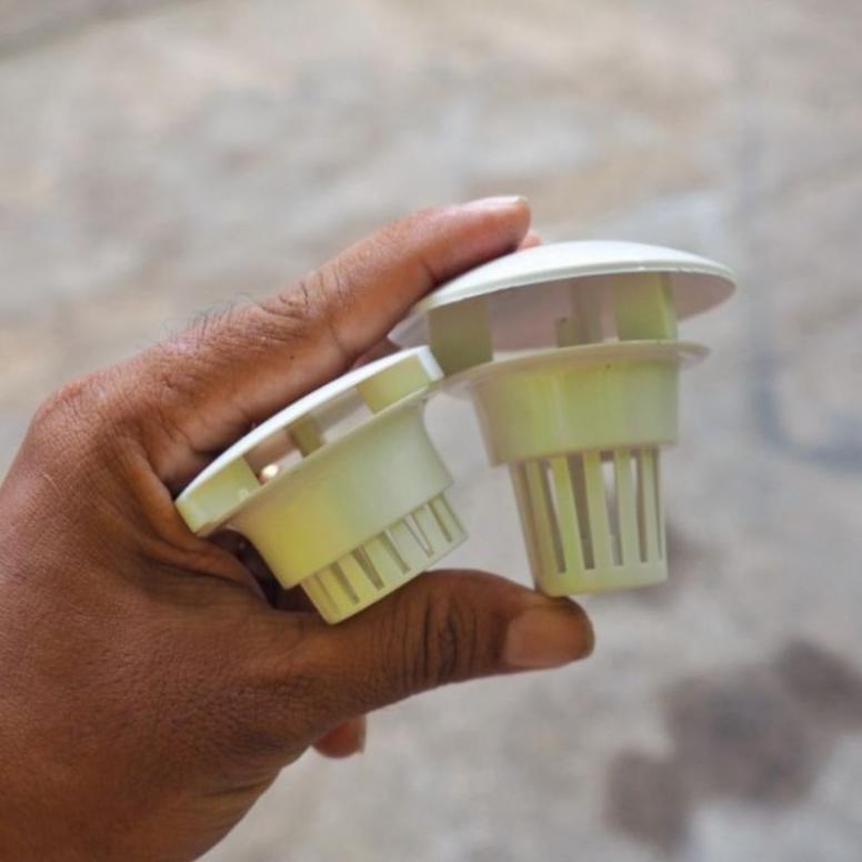 Sparepart dental unit filter tutup bowl ludah kumur