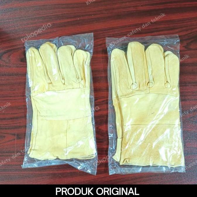 Amanaja- Sarung Tangan Kulit Argon / Sarung Tangan Las Argon