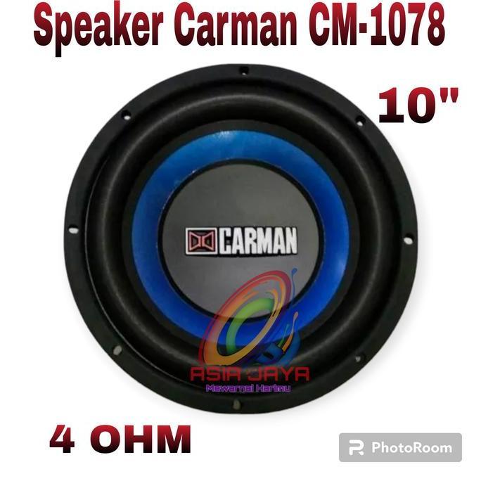 Speaker Subwoofer Carman CM 1078 / Carman 1078 10Inch terlaris