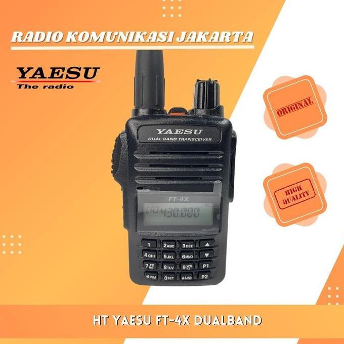 Original Ori HT Yaesu FT4X FT4XR FT4 FT-4X Dualband terlaris