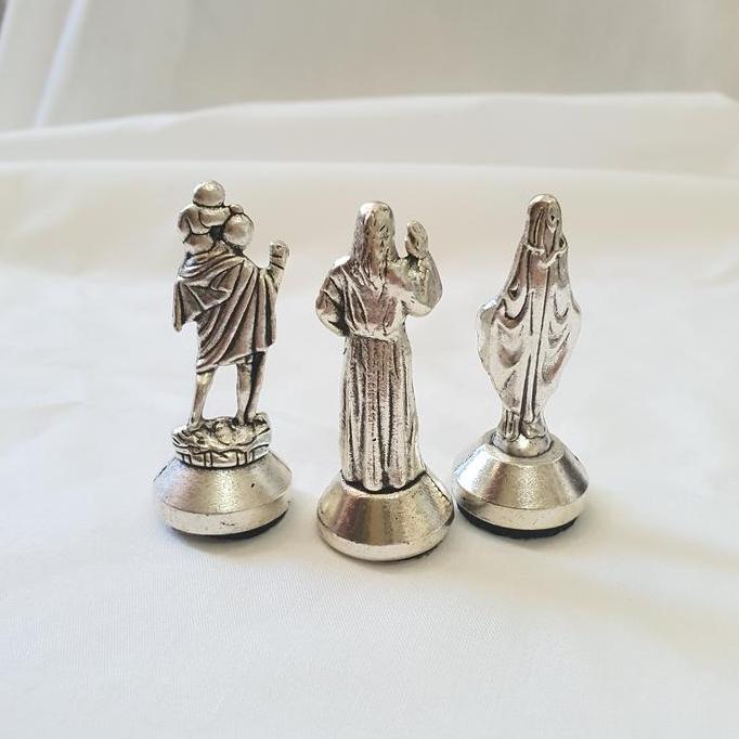 Patung Mobil Yesus Koronka Bunda Maria Santo Kristoforus Christopher