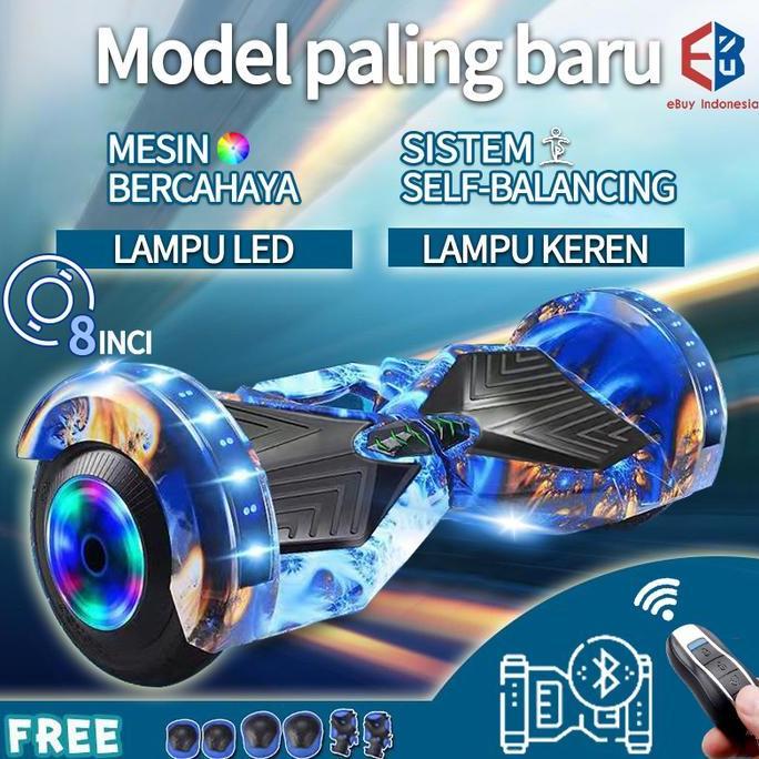 Lansungkirim- Terbaru Smart Balance Wheel / Hoverboard 8Inch