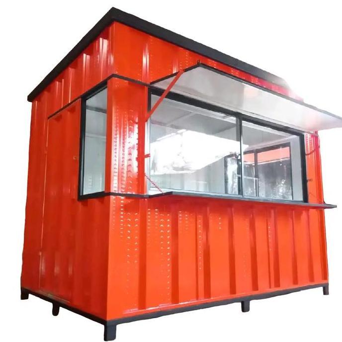 Terlaris Booth Container / Gerobak Stand Kontainer Premium Knockdown 3X2X2.5
