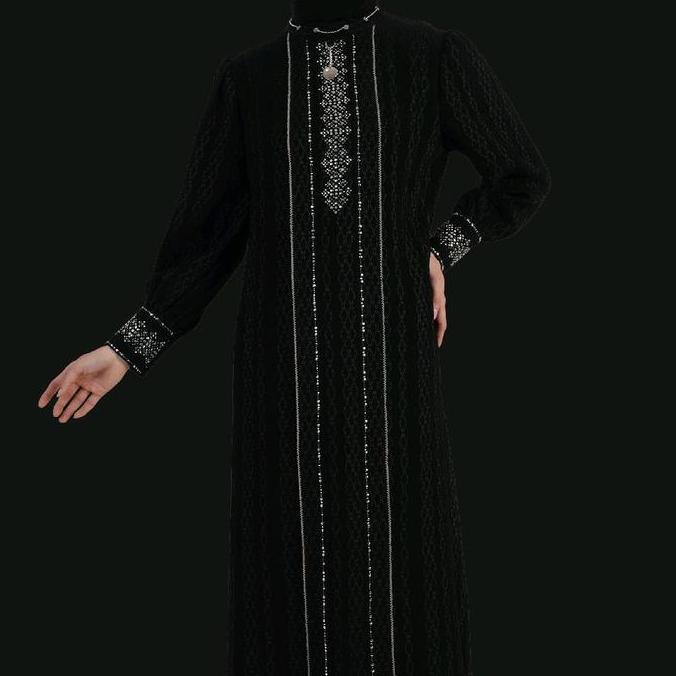 [NEW] D8425 - Abaya Hikmat Fashion Original set Hijab