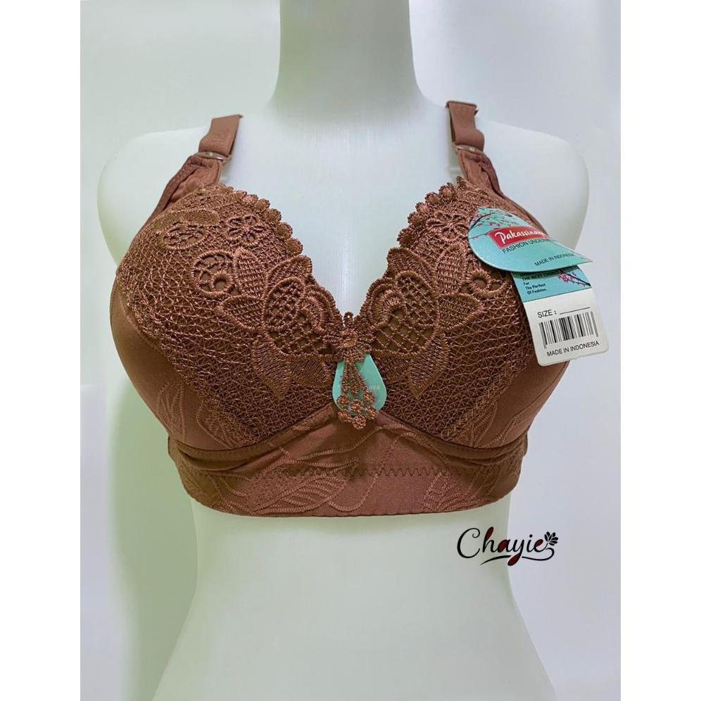 pakassinaya bh jumbo bra busa tipis cup c ukuran besar 38-48