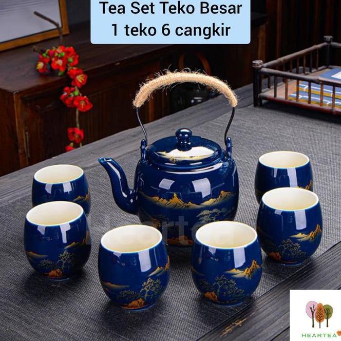 Chinese Tea Pot Set Quality China Tea Set 1 Teko 6 Glass