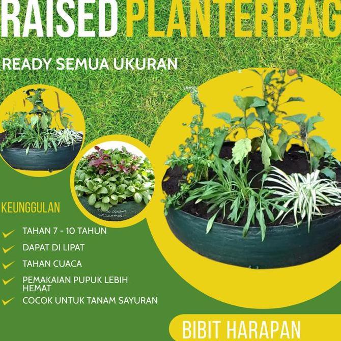 DILAASELLER78 - PLANTER BAG RAISED BED PLANTERBAG BULAT POLYBAG POT KANTONG TANAMAN