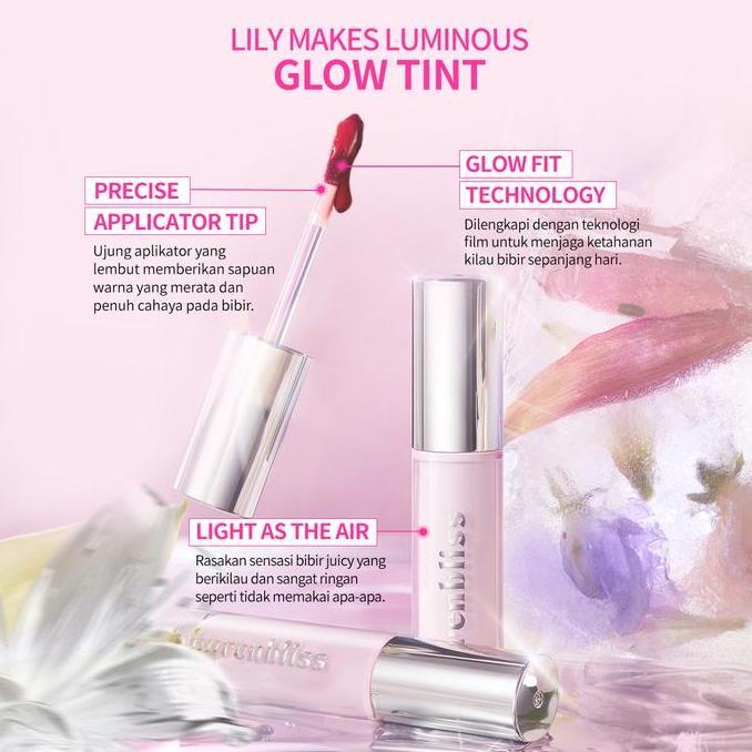 Lansungkirim- Must HaveBnb Barenbliss Mix-Match Mini Lip Tint Kit (Mousse Tint And Glow Tint 3Pcs Mi