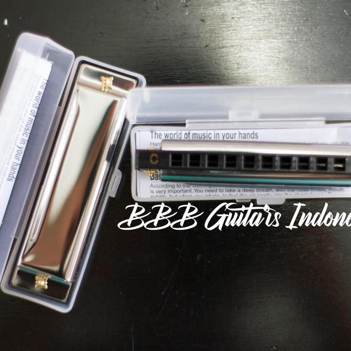 Harmonika 10 Hole Original Harmonika Clifton Blues Maker Original 10 H EIG