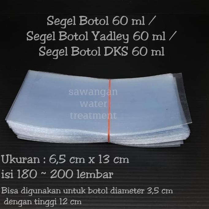 Orgnzr- Segel Botol Spray 60 Ml / Segel Botol Pump 60 Ml / Segel Botol 60 Ml