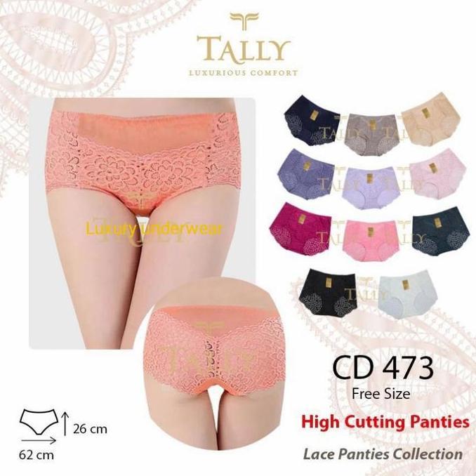 TALLY Cd Wanita Brokat Lembut 472/473 Adem dipakainya