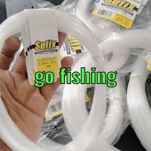Senar Sufix Professional Fishing Line / Leader Sufix 30M - putih biru