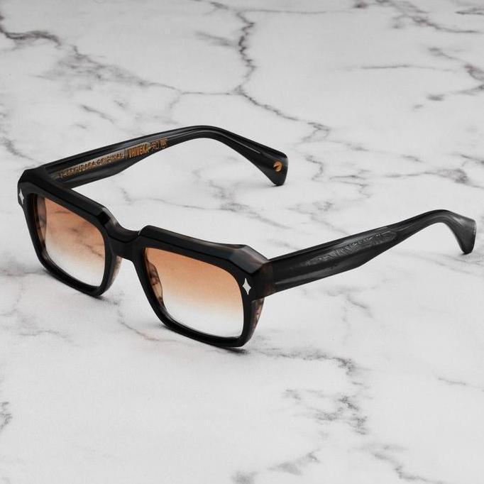 VHERKUDARA - VHIVEKA STRIPE BROWN Frame Kacamata Fashion Premium Original