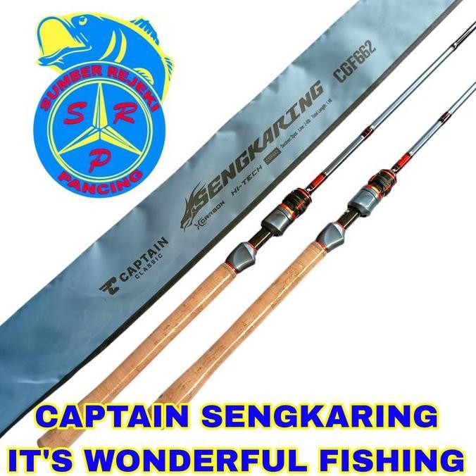 Joran Ultralight Captain Sengkaring Carbon Solid 662 & 702