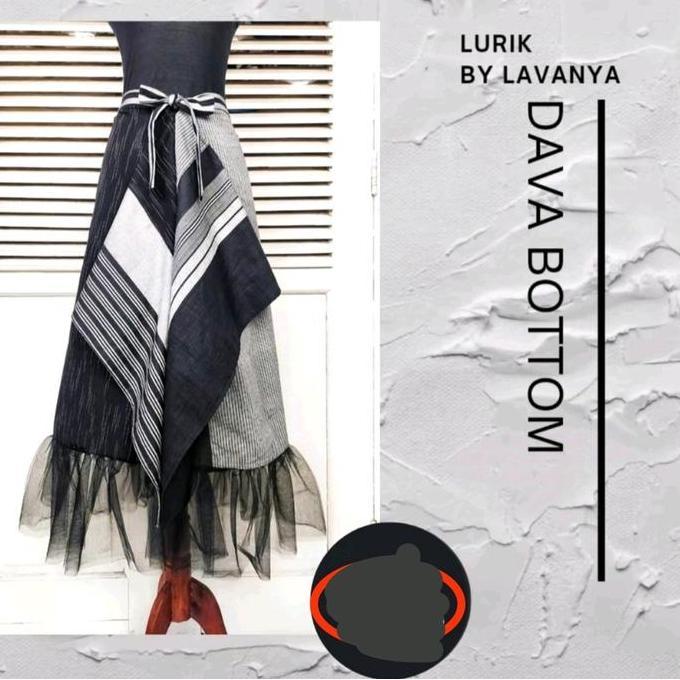 Lavanya - Dava Bottom - Rok/Bawahan Batik Lurik Panjang