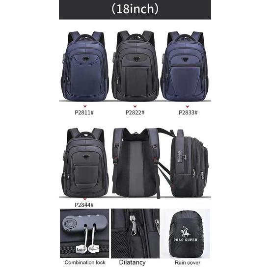 PROMO TERBARU POWER Tas Pria Ransel Laptop PL Power Original Import Dual USB Portable Tas Laptop Pri