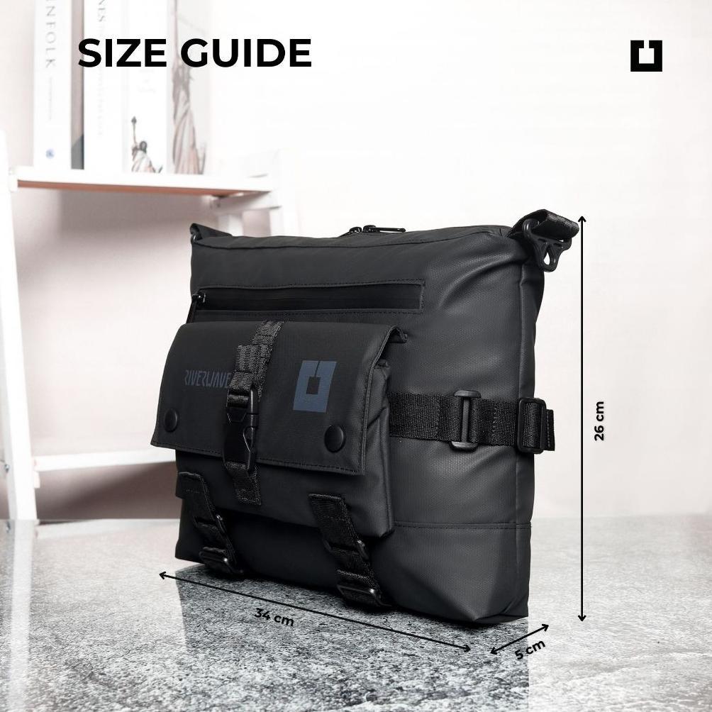 NEW Slingbag Riverwave Brazos Tas Selempang Pria Anti Air Water Resistant