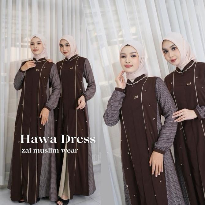 Hawa Dress Original by Zai Muslim Wear