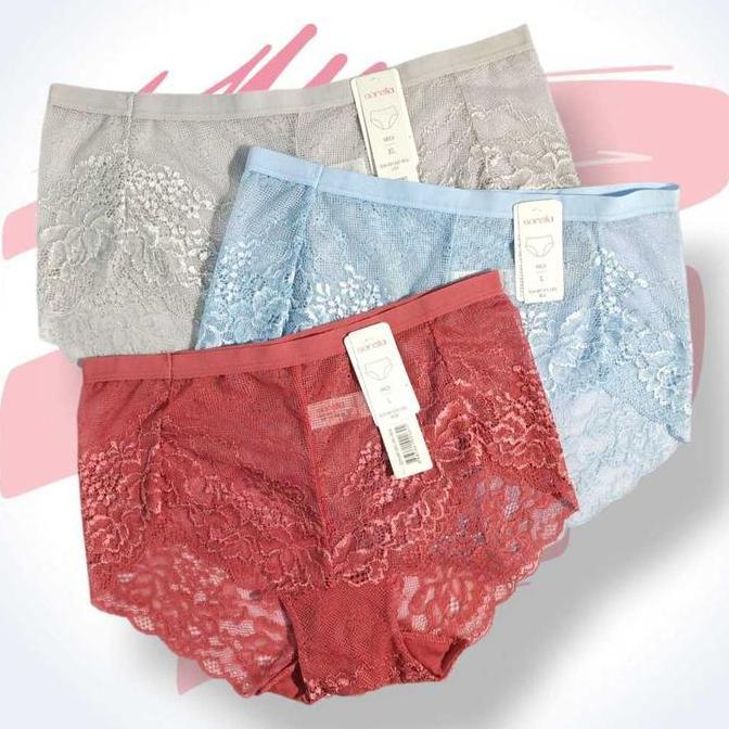 Celana Dalam Wanita Renda Sorella 1325 - Model Midi