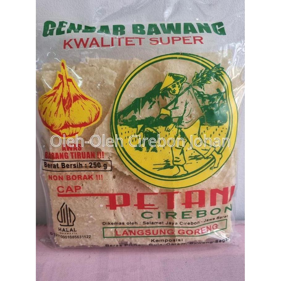 Kress- Krupuk Gendar Petani - Petani Bawang Gendar Renyah - Petani Gendar Bawang Gurih - Snacks