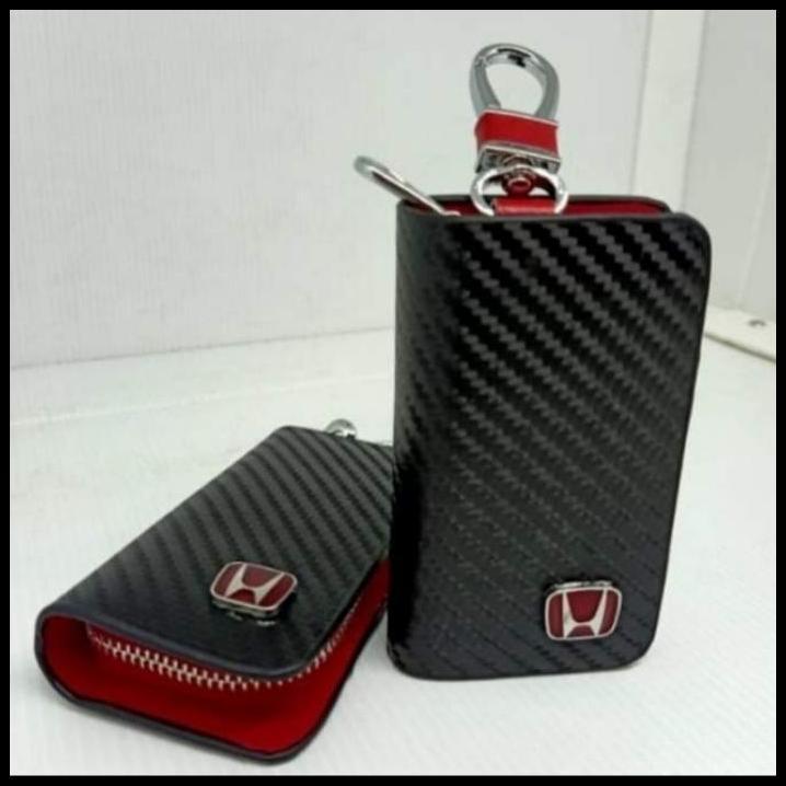 TERMURAH DOMPET STNK MOBIL DAIHATSU ROCKY MOTIF CARBON LOGO GANTUNG 
