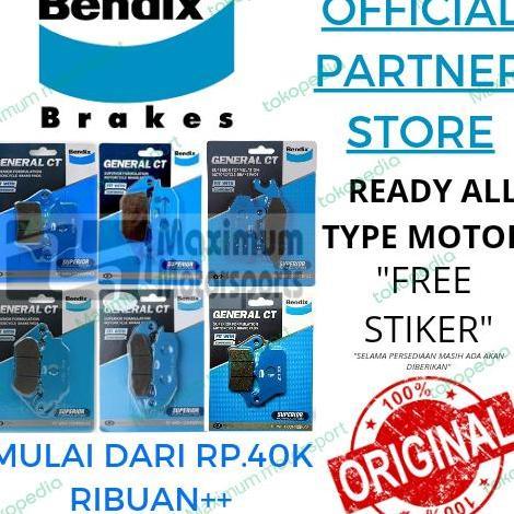 BENDIX KAMPAS REM/KAMPAS REM BENDIX VARIO/BEAT/NMAX/AEROX/NINJA/MIO