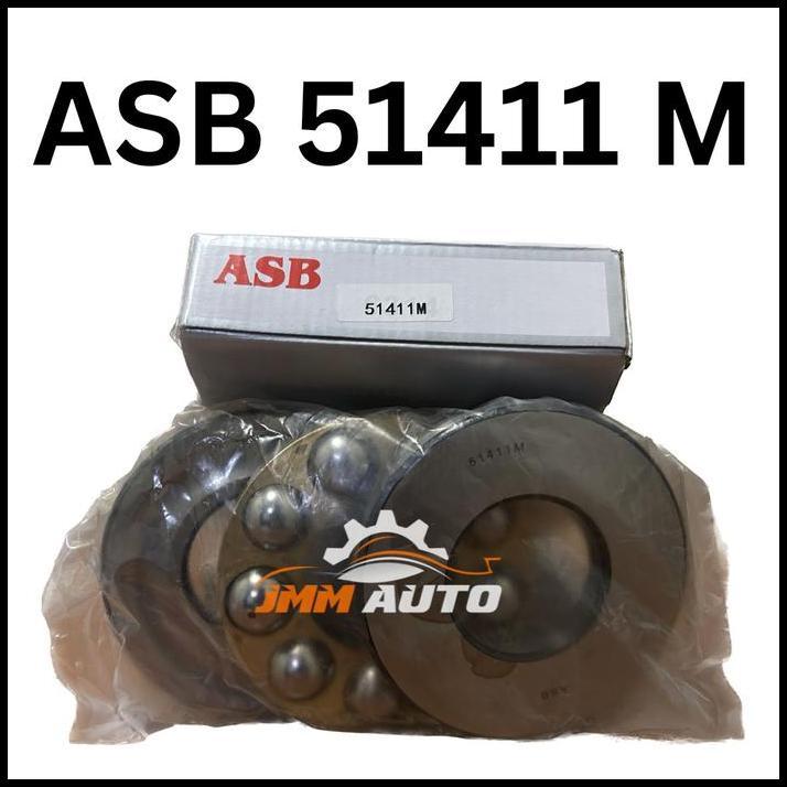TERBARU BEARING ASB 51411 M THRUST BALL BEARING LAHER / THRUST BEARING ASB 
