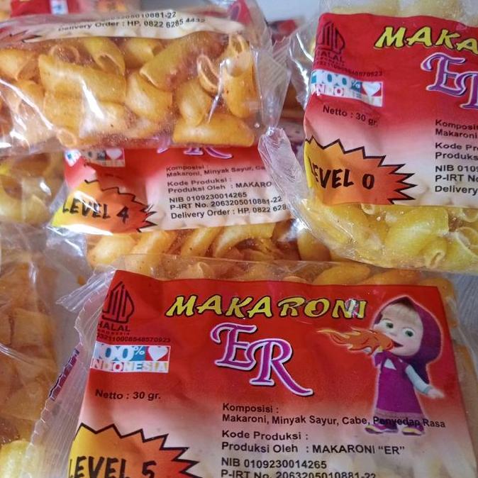 Kress- Paket 12 Pcs Makaroni Marsha / Makaroni Level Er
