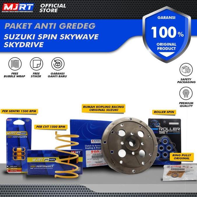 PAKET UPGRADE CVT ANTI GREDEG SUZUKI SPIN SKYWAVE SKYDRIVE SUZUKI HAYATE   Motorcycle