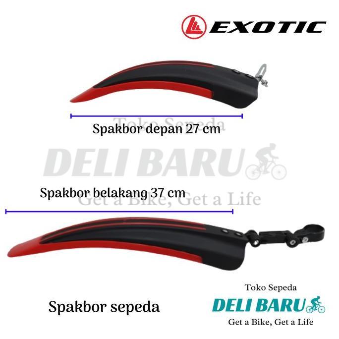 Cycle- Exotic Spakbor Warna Slebor Sepeda Bmx Federal Mtb Ukuran 20 24 26 27.5 Harga Sepasang