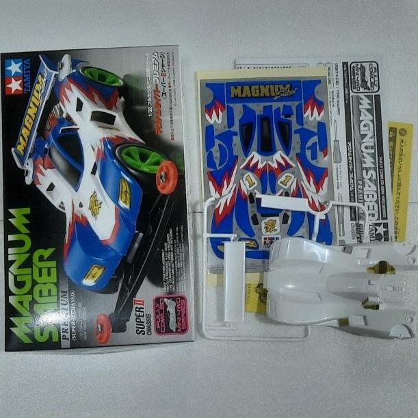 Body Magnum Saber Premium Minus Roller + Decal + Manual Dus Ori Tamiya