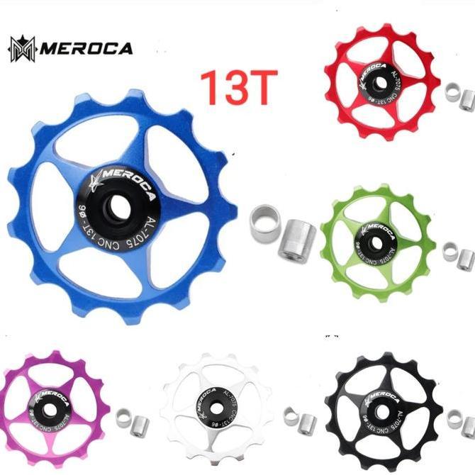 Cycle- Meroca Pulley Rd Bearing 13T Pullay Rd Sepeda Lipat Mtb Roadbike