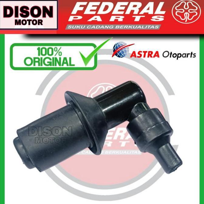 DF24 - Cangklong busi federal Mio karbu Mio smile sporty original cop busi kepala busi tutup busi fe