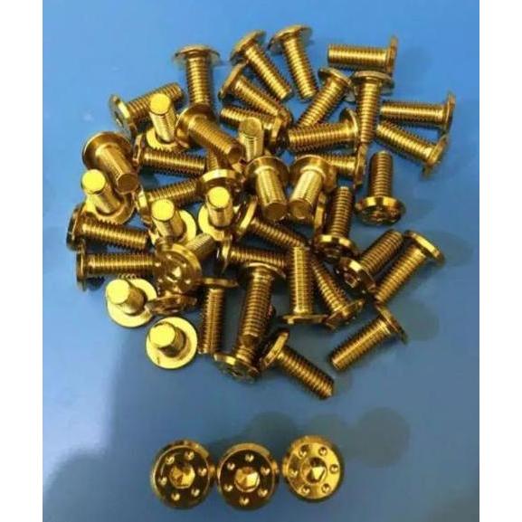 DI23 - BAUT DISC PROBOLT BOSH BAUT DISK PIRINGAN CAKRAM KNOK UNIVERSAL HONDA VIXION FU NINJA BYSON D