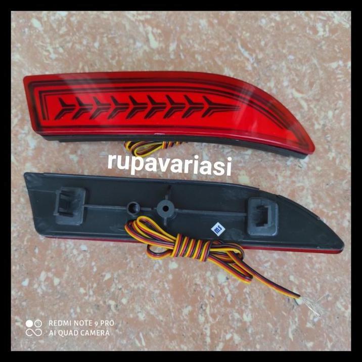 TERBARU REFLEKTOR BUMPER BEMPER BELAKANG TOYOTA RUSH LAMA / DAIHATSU TERIOS LAMA 2006 2007 2008 2009