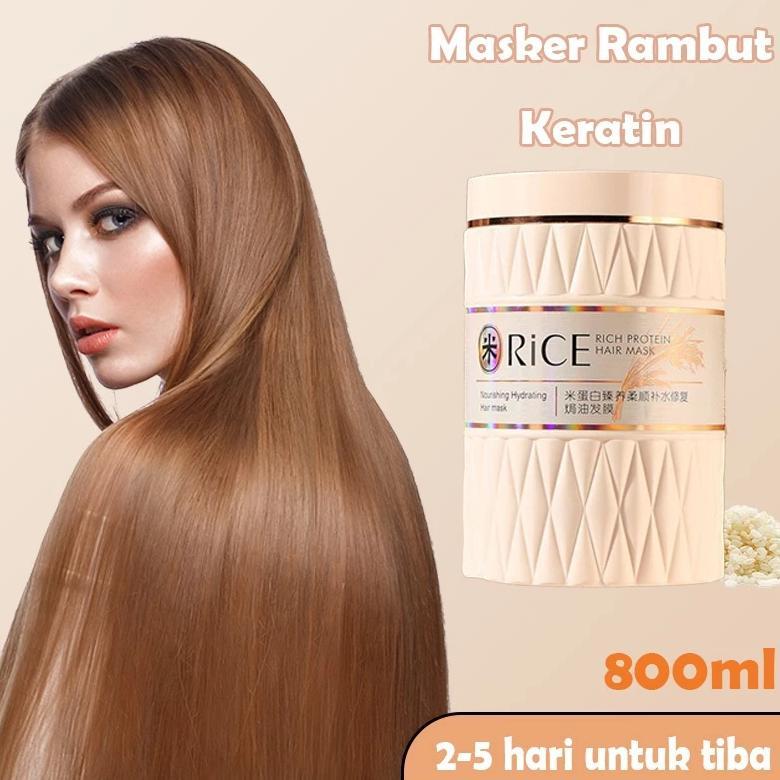 Hair Mask Smooth Hair Mask Keratin hair mask keratin | Smoothing Hair | perawatan rambut