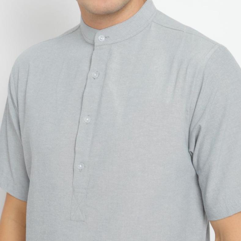 Garansi Emikoawa - Ankara Baju Koko Pria Lengan Pendek Toraformen