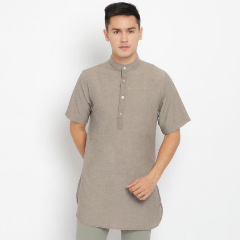 ORIGINAL Emikoawa - Ankara Baju koko Pria lengan pendek Toraformen