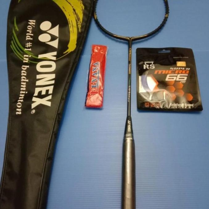 Raket Badminton Carbonex 50 Bonus Tas dan grip