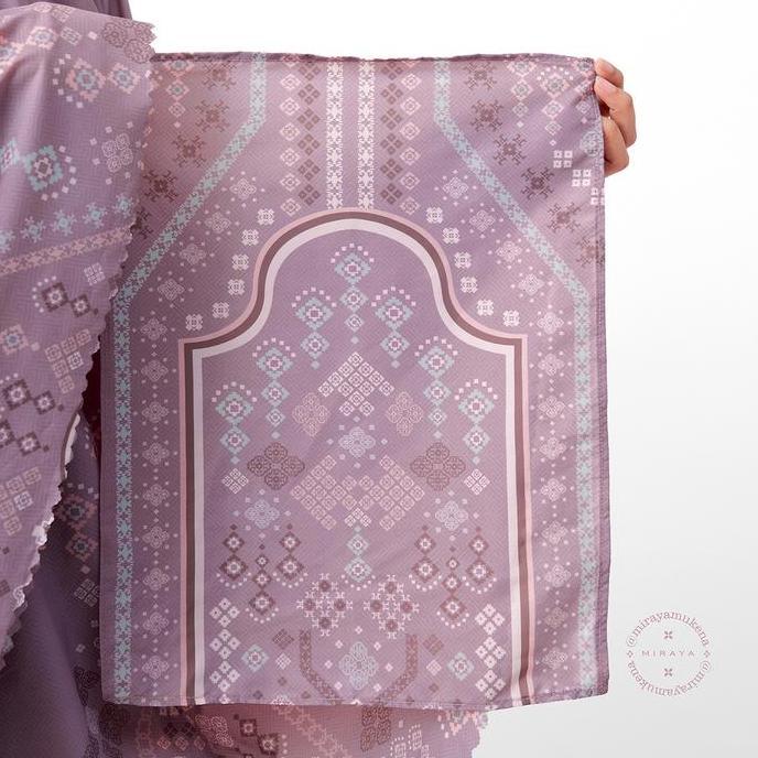 Mukena Compact Miraya Myriad Mauve