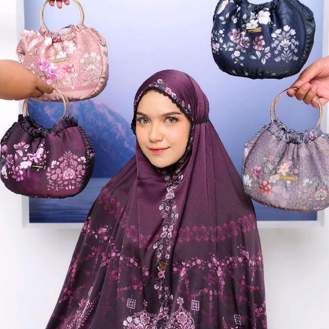 Mukena Ameena & Qamara - Mukena Armanisilk Premium Motif