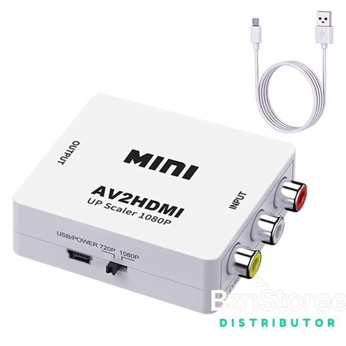 Zamakarangjaya - AV2HDMI Converter AV /CONVERTER AV TO HDMI / RCA TO HDMI / Mini AV2HDMI Converter A