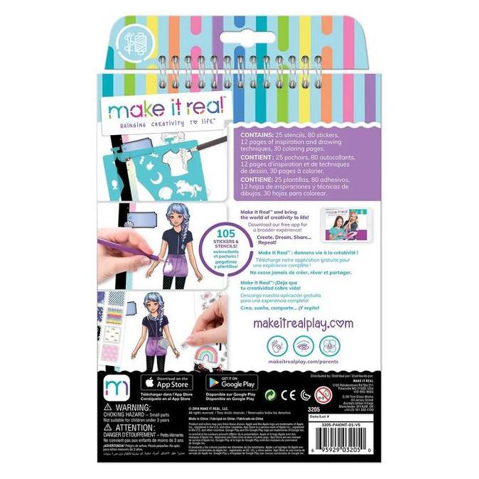 MAKE IT REAL SET SKETCHBOOK PASTEL POP