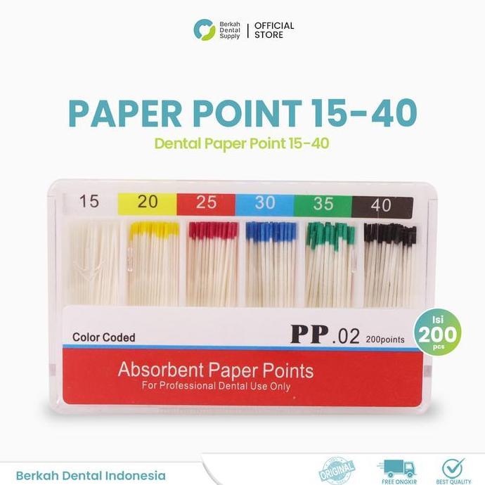 Dental Paper Point 15-40 dan 45-80