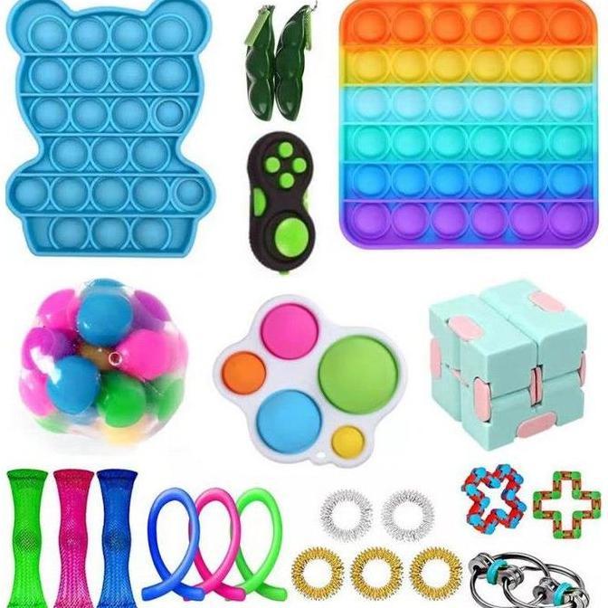 Jumbo J.B. Silicone MAXI BSG TOYS T26 Mainan Sensor Kreatif untuk Mengurangi Stres, Mainan Penghilan