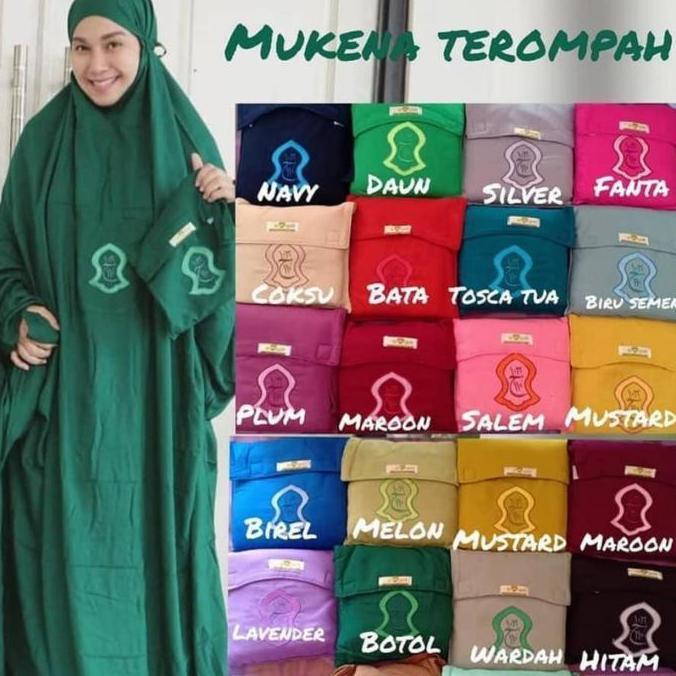 Mukena terusan hadromaut model terompah
