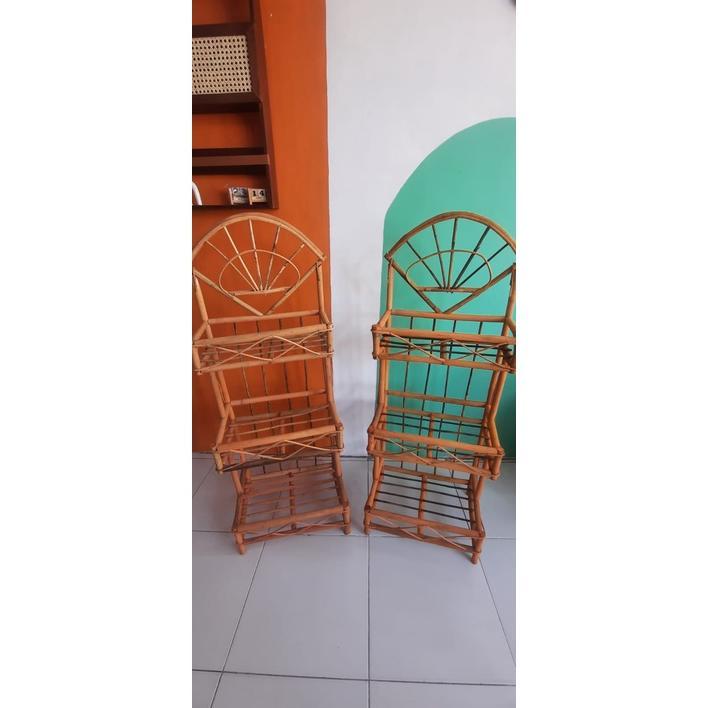 [RTN] KERANJANG PARCEL ROTAN 3 SUSUN/PARCEL LEBARAN/KERANJANG MULTIFUNGSI