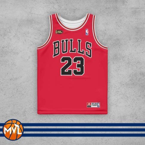 Hot Deals [Terlaris] Jersey Basket Nba Michael Jordan #23 Chicago Bulls Hitam - Putih - Merah