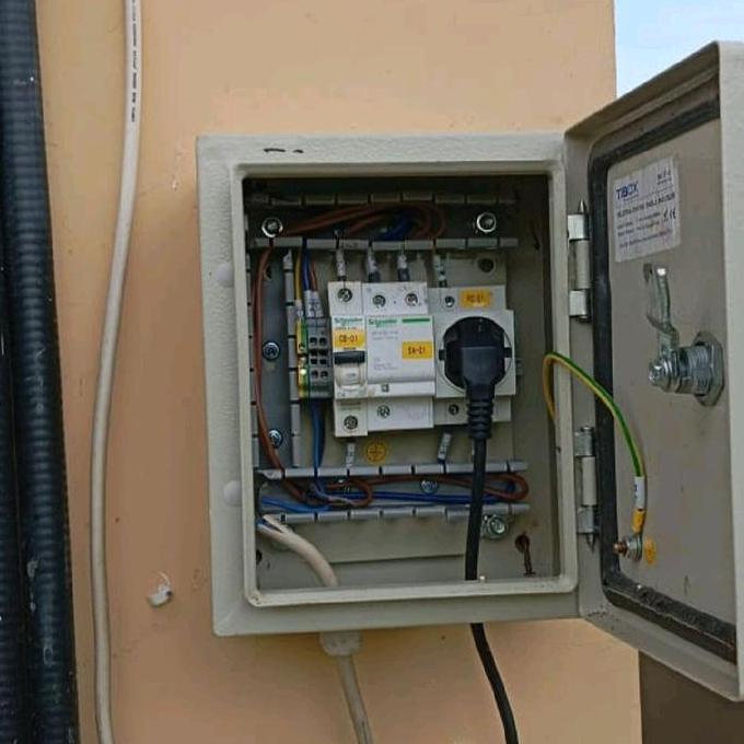 Panel Listrik 1Phass Komplit Arrester