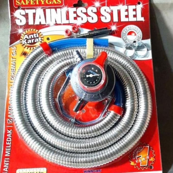 Winn Gas , Win Gas , Safety , Selang Gas + Regulator W 900 M